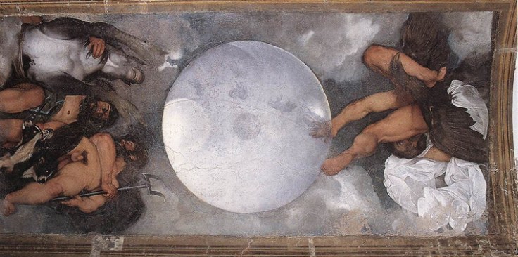 Caravaggio,figli di Crono ossia di Giove, Nettuno, Plutone, rispettivamente simboli dello zolfo, del mercurio e del sale.