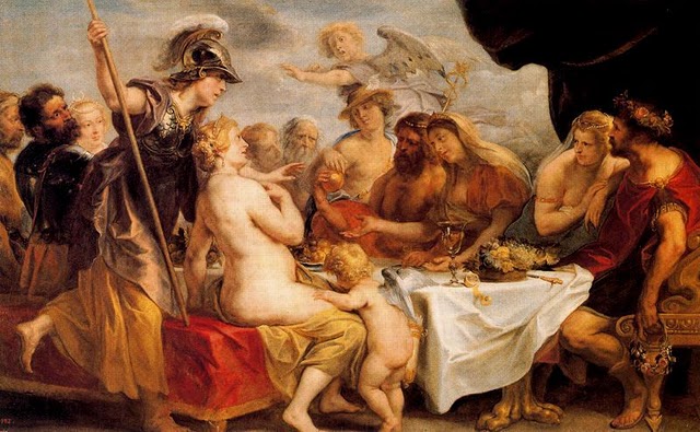 Le nozze di Teti e Peleo, Jacob Jordaens, Museo del Prado